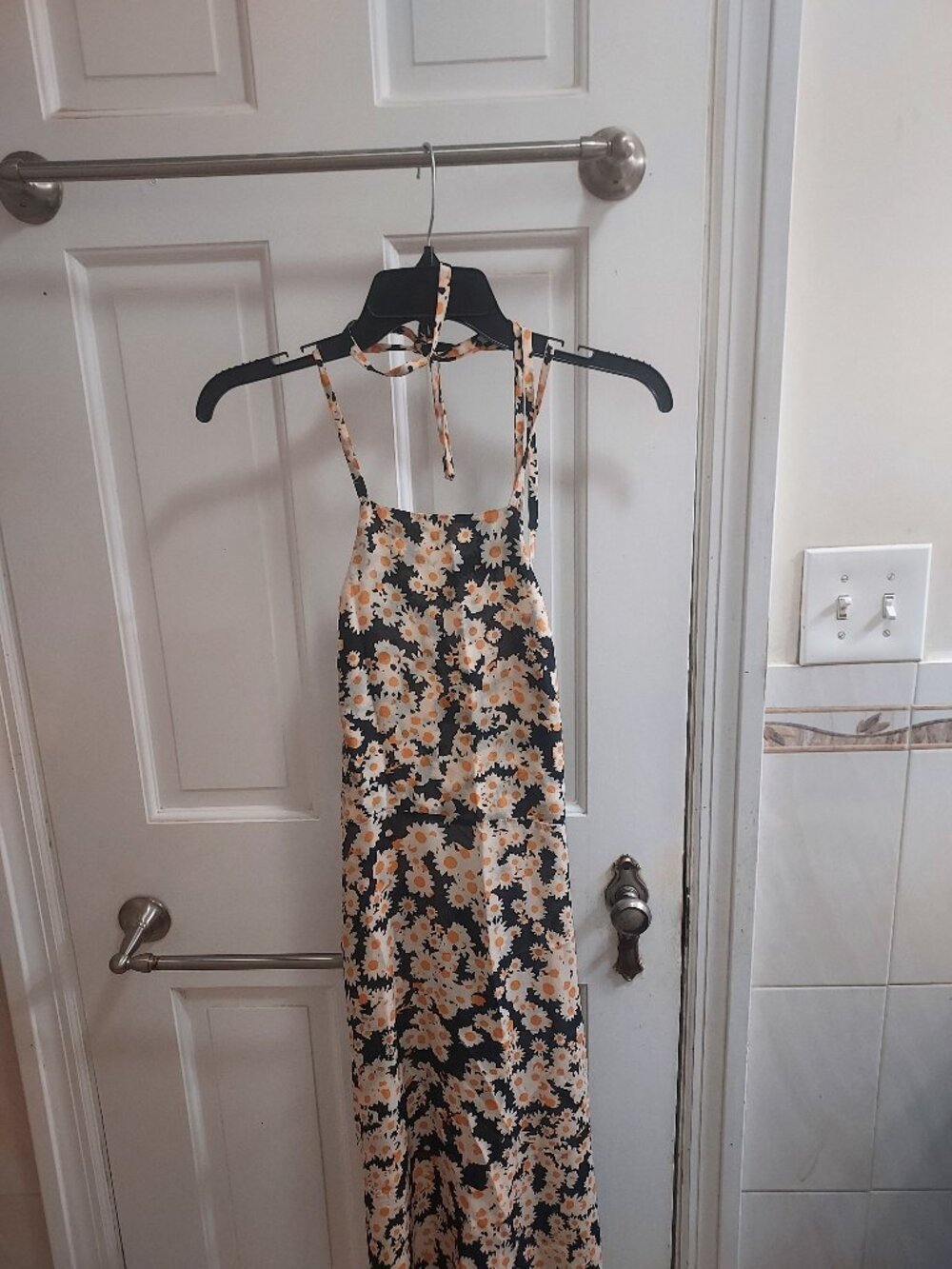 Realisation Par The Jeet Silk Flower Power Halter Dress - Picture 2 of 7